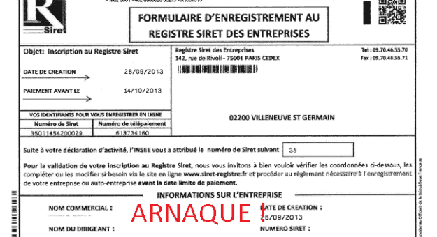 Arnaque aux entreprises : méfiez-vous des faux courriers ! | WikiCréa