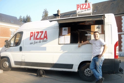 ouvrir camion pizza