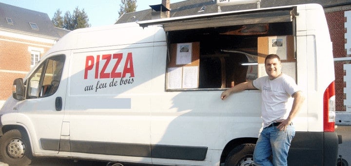 ouvrir camion pizza