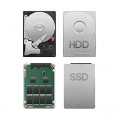différence entre disque dur HDD et SSD