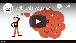 Vidéo de présentation WikiCréa sur YouTube